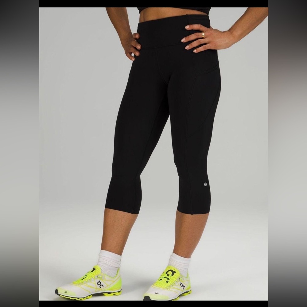 Lululemon Fast and Free Crop, never worn